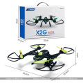 JJRC JJPRO X2G 2.4GHz 4CH 6 eixos Quadcopter Drone UAV através do Entry-leve com LED Headless Drone PK JJRC X1 SJY-X2G